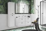 Armoires de toilette HAVANA MC100 3D Blanc - Bois manufacturé - Matière plastique - 100 x 75 x 16 cm