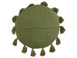 Coussin décoratif MADIA Vert - Vert olive - Nombre de pièces dans le lot : 2