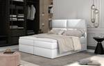 Box Spring Lit Clivia Blanc