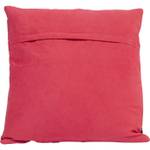 Coussin femme cheveux rouges courts Peau de vache / Polyester - Multicolore