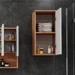 Badschrank Irma 40505 Weiß - Holzwerkstoff - 30 x 59 x 30 cm