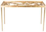 Schreibtisch Leaf Metall - Gold