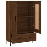 Highboard DE6779 Eiche Schwarzbraun Dekor