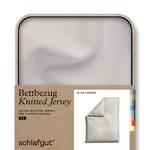 Bettbezug Knitted Jersey Beige - 135 x 6 x 200 cm