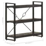 Bücherregal 3006652-5 Schwarz - Tiefe: 90 cm