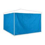 Blaue Pavillon Seitenteile 2er Set Blau - Kunststoff - 300 x 200 x 1 cm