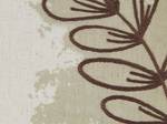 Kissen 2er Set CALENDULA Beige - Braun - Textil - 45 x 10 x 45 cm