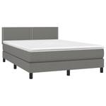 Boxspringbett 3017287-7 Dunkelgrau - 144 x 193 cm