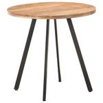 Esstisch 320485 Braun - Massivholz - Holzart/Dekor - 80 x 75 x 80 cm