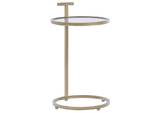 Beistelltisch SHELBY Gold - Metall - 40 x 71 x 40 cm