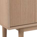 Sideboard Aston Braun - Holz teilmassiv - 160 x 75 x 40 cm