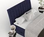 Boxspringbett Merton Marineblau - Breite: 140 cm - H2