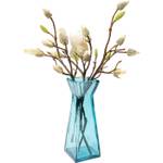 Vase Piramide I Bleu - Verre - 10 x 30 x 10 cm