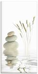 Glasbild Zen Friede 50 x 100 cm