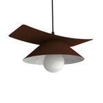 Suspension Miller Marron - Argenté - Métal - 34 x 10 x 34 cm