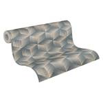 Grafiktapete 3D PVC-Frei Beige - Blau