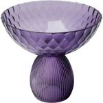 Vase Duetto II Mauve - Verre - 26 x 23 x 26 cm