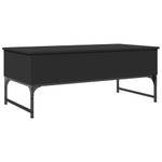 Couchtisch D124 Schwarz - Tiefe: 100 cm