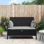 Banc de jardin 3028941 Noir