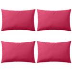 Gartenkissen (4er Set) 3003014-2 Pink - 40 x 60 cm