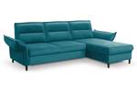 Ecksofa Mindi Blau