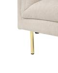 Sessel MOEN Beige - Gold