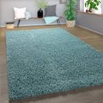 Hochflor-Teppich Twister 500 Türkis - 70 x 250 cm