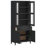 Highboard DE6094 Schwarz