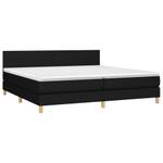 Boxspringbett 3017288-4 Schwarz - Breite: 200 cm