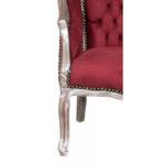 Fauteuil  LOUIS XVI Multicolore - Rouge - Argenté