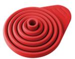 Dr. Oetker Silikon-Trichter Flexxibel Rot - Kunststoff - 12 x 23 x 2 cm
