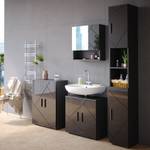 Mobilier de salle de bains Irma Anthracite - Anthracite brillant