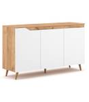 Buffet Tree Blanc - Bois manufacturé - 42 x 82 x 140 cm