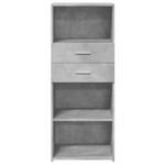 Highboard DE5866 Grau - Holzwerkstoff - 43 x 124 x 50 cm