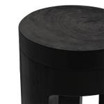 Table basse Sonda Noir - Bois massif - 30 x 43 x 30 cm