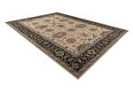 Wollteppich Polonia Tesoro Rahmen Beige 235 x 350 cm