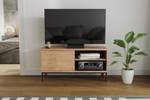 TV-Kommode FORSETTI Beige - Braun - Walnuss Dekor