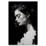 Tableau Canvas PORTRAIT Visage Peinture 80 x 120 x 120 cm