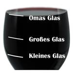 Gravur-Weinglas XL Glas Omas