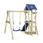 Spielturm Klettergerüst TinyWave Blau