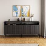 Sideboard Zenith Schwarz - Breite: 200 cm