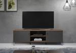 TV Tisch Montez Grau - Holzwerkstoff - 40 x 56 x 183 cm