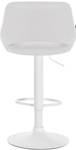 Tabouret de bar Milet Blanc - Blanc