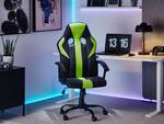 Siège de gaming SUCCESS Noir - Vert - Citron vert