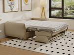 Canapé convertible ARCADIA Beige - Textile - 100 x 88 x 190 cm