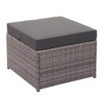 Poly-Rattan Garnitur J34 (4-teilig) Grau - Metall - Kunststoff - Polyrattan - 238 x 68 x 70 cm