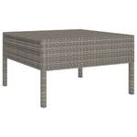 Salon de jardin 2 pcs avec coussins Gris