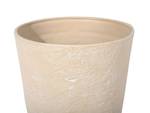 Cache-pot d'extérieur CAMIA Beige - Diamètre : 43 cm - 1 set