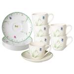 Espresso-Set Colourful Spring 12-teilig Porzellan - 12 x 8 x 12 cm