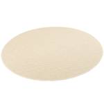 Bentzon Natur Flachgewebe Teppich Rund Beige - 100 x 100 cm